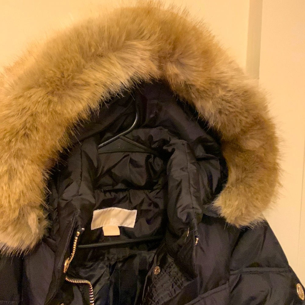Michael Kors combination down & feathers long jacket - Picture 1 of 3